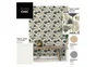 Papier peint vinyle intisse magha blanc inspire