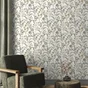 Papier peint vinyle intisse meadow flower blanc inspire