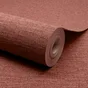 Papier peint vlieseline Aspect paille INSPIRE rouge chili 1