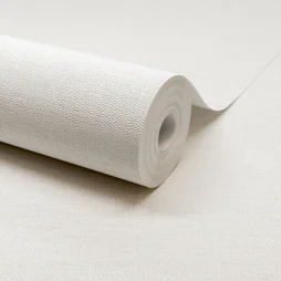 Papier peint vinyle intisse aspect paille blanc paper 6 inspire