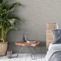 Papier peint vlieseline Aspect paille INSPIRE gris khol 3