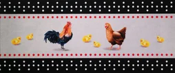 Tapis Cuisine Poule 50X120Cm