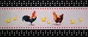 Tapis Cuisine Poule 50X120Cm