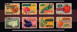 Tapis Cuisine Legume 50X120Cm