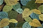 Tapis Coco Bleu Amazon Latex 40X60Cm