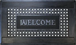 Tapis Mercure Caoutchouc Welcome 45X75Cm