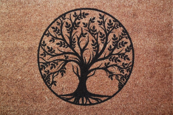 Tapis Dallas Arbre 40X60X0,5Cm