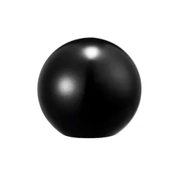 Bouton de meuble Paolo, noir mat, Diam. 30 mm