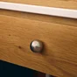 Bouton de meuble Paolo, zamak nickelé brillant, Diam. 30 mm