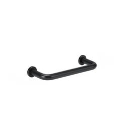 Poignée de meuble Sasha, zamak noir mat, Diam. 96 mm