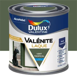 Peinture boiserie vert tropical mat DULUX VALENTINE 0.125l