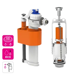 Kit chasse d'eau a etrier 3/8 equation