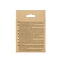 Patin antivibration caoutchouc 100 x 100 mm 4 pièces