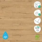 Sol stratifie intenso ARTENS honey Aqua100, Ep.7 mm, resistant a l'eau