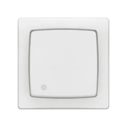 Interrupteur va-et-vient saillie à voyant, lumineux complet, LEGRAND Asl, blanc