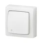 Interrupteur va-et-vient saillie à voyant, lumineux complet, LEGRAND Asl, blanc