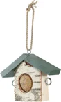 Support boule de graisse bois massif 17mm Hut 195x55x145mm vert Zolux