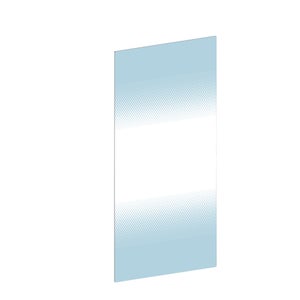 Paroi de douche italienne Remix 90cm verre imprimé SENDEA