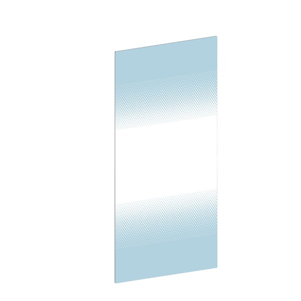 Paroi de douche italienne Remix 90cm verre imprimé SENDEA