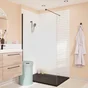 Paroi de douche italienne Remix 120cm verre imprimé SENSEA