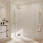 Paroi douche italienne Remix 70/140cm or kit SENSEA