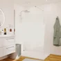 Paroi douche italienne Remix 70/140cm chromé kit SENDEA