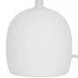 Lampe poki e14 ceramique blanc inspire