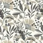 Papier peint vinyle intisse matisse tropical gris