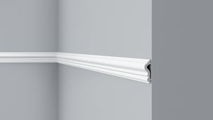 Cimaise en polymère haute densité CL3, 50 x 15 mm, 2 m