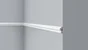 Cimaise en polymère haute densité CL4, 25 x 11 mm, lot de 2 x 2 m