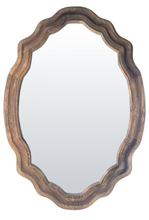 Miroir Louise bois clair 61 x 86 cm