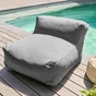 Pouf fauteuil MIXI anthracite