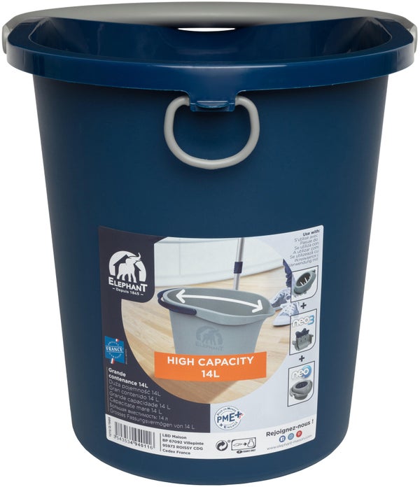Seau gradué bec verseur, ELEPHANT Neo, 14 litres