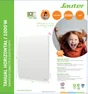 Radiateur électrique connecté TAHUAL H 1500W Blanc SAUTER