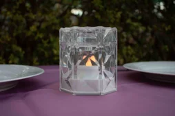 Lampe Jack 10 cm rechargeable, abs, transparent LED