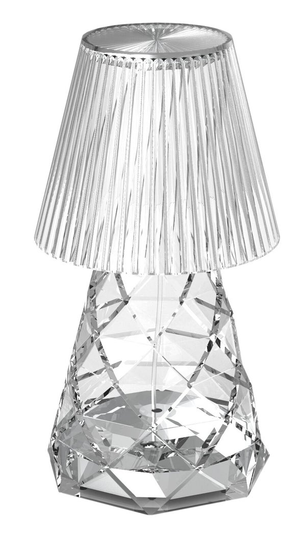 Lampe Mini lola12 tactile, abs, transparent LED