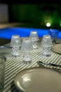 Lampe Mini lola12 tactile, abs, transparent LED