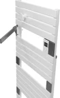 Sèche-serviettes électrique SAUTER 750W, H140.5 x l55 cm Asama ii blanc