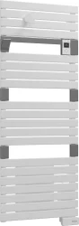 Sèche-serviettes électrique soufflant SAUTER 1750W, H140.5 x l55 cm Asama ii blanc