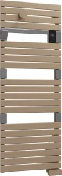 Sèche-serviettes électrique SAUTER 750W, H140.5 x l55 cm Asama ii cappuccino