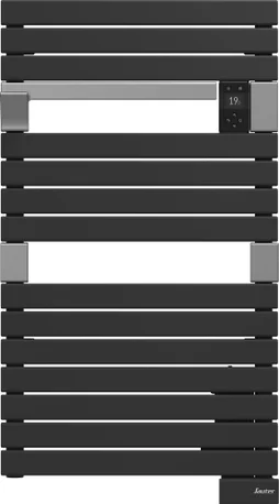 Sèche-serviettes électrique SAUTER 500W, H99.5 x l55 cm Asama ii anthracite