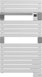 Sèche-serviettes électrique SAUTER 500W, H99.5 x l55 cm Asama ii blanc
