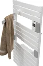 Sèche-serviettes électrique soufflant SAUTER 1500W, H99.5 x l55 cm Asama ii blanc