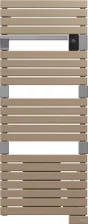 Sèche-serviettes électrique soufflant SAUTER 1750W, H140.5 x l55 cm Asama ii cappuccino