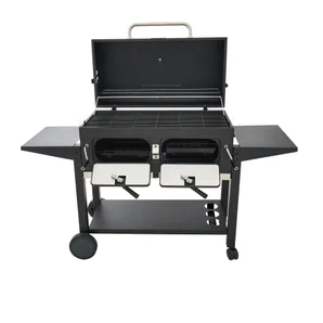Barbecue King Size, 2 foyers indépendants, NATERIAL Centaurus