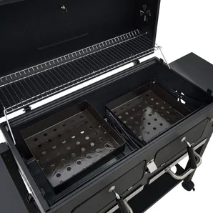 Barbecue King Size, 2 foyers indépendants, NATERIAL Centaurus