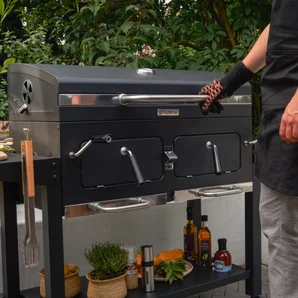 Barbecue King Size, 2 foyers indépendants, NATERIAL Centaurus