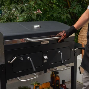 Barbecue King Size, 2 foyers indépendants, NATERIAL Centaurus