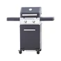 Barbecue gaz NATERIAL Kenton II, noir / gris / argent