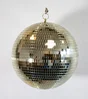 Boule à facettes DISCO-30GLD, or ARIANE l.30 x H.30 cm